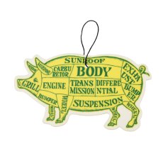 画像1: PORKCHOP GARAGE SUPPLY  AIR FRESHENER (LEMON LIME) (1)