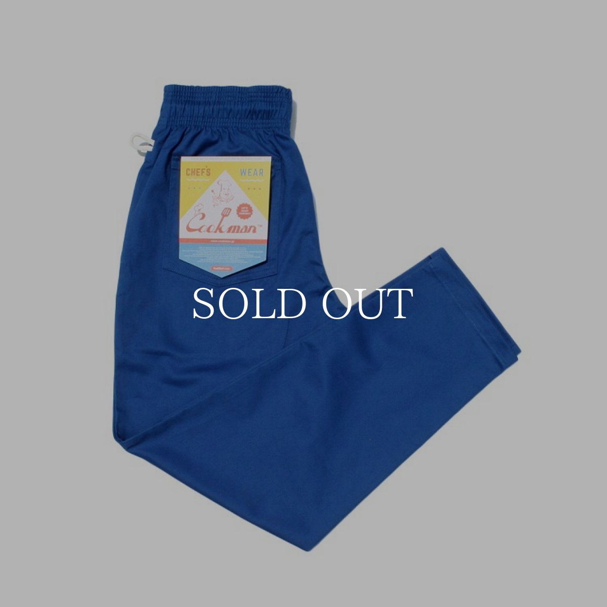 画像1: COOKMAN  Chef Pants (Deep Blue) (1)