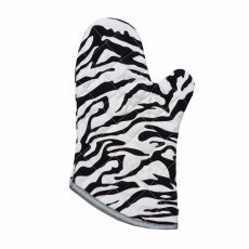 画像2: COOKMAN  Mitten Zebra １PCS (WHITE) (2)