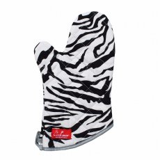 画像1: COOKMAN  Mitten Zebra １PCS (WHITE) (1)