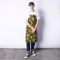 画像4: COOKMAN  Long Apron Ripstop Camo Green Woodland (Green) (4)