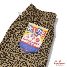 画像5: COOKMAN  Wide Chef Pants Leopard (Beige) (5)