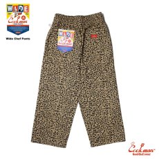 画像4: COOKMAN  Wide Chef Pants Leopard (Beige) (4)