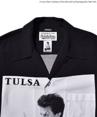 画像2: MINEDENIM  LARRY CLARK "TULSA" / S/S HAWAIIAN SHIRTS (TYPE-1) (BLK) (2)