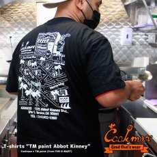 画像9: COOKMAN  Tシャツ TM Paint Abbot Kinney (Black) (9)