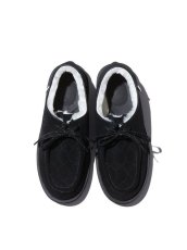 画像2: RADIALL  GOURD - BOA MOC SHOES (Black) (2)