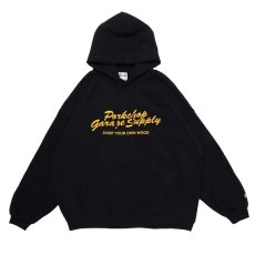 画像1: PORKCHOP GARAGE SUPPLY  FULL SCRIPT HOODIE (BLACK) (1)