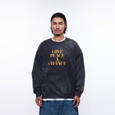 画像7: Liberaiders  VINTAGE WASH CREWNECK (BLACK) (7)