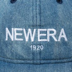 画像2: NEW ERA  9THIRTY Denim ウォッシュドデニム × スノーホワイト (ウォッシュドデニム) (2)