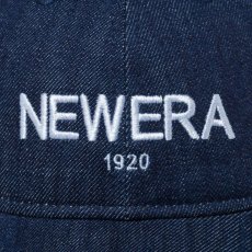 画像2: NEW ERA  9THIRTY Denim インディゴデニム × スノーホワイト (インディゴデニム) (2)