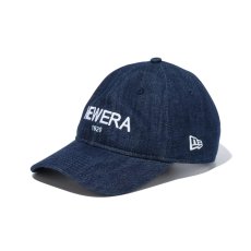 画像1: NEW ERA  9THIRTY Denim インディゴデニム × スノーホワイト (インディゴデニム) (1)