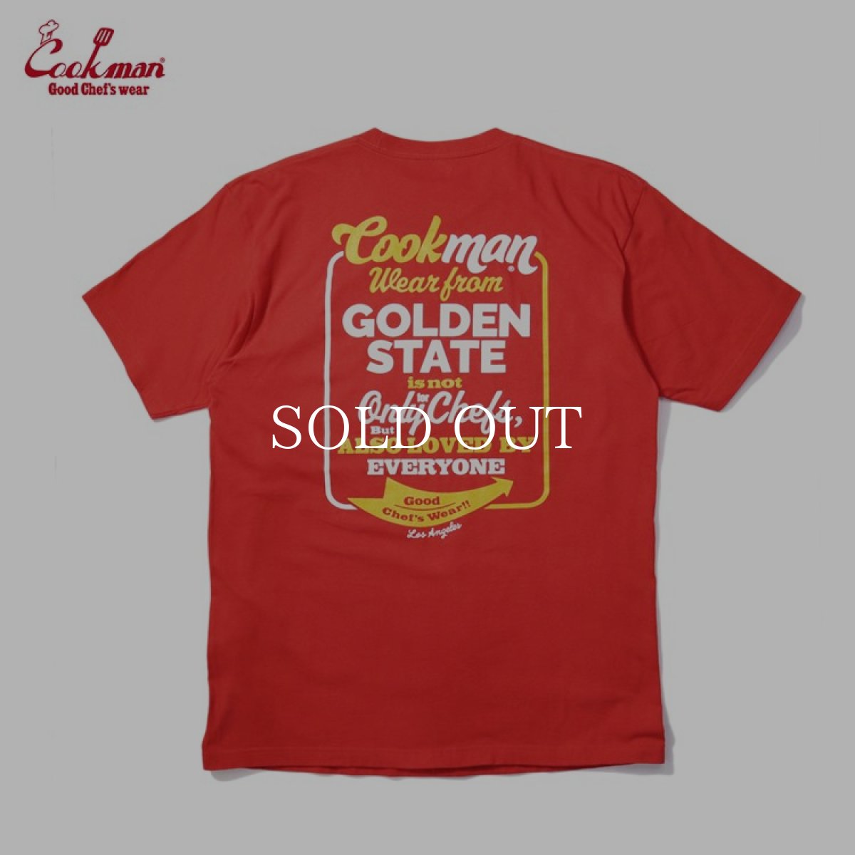 画像1: COOKMAN  Tシャツ Cereal (Red) (1)