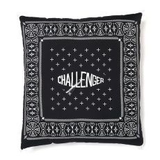 画像1: CHALLENGER  BANDANA ZABUTON (BLACK) (1)