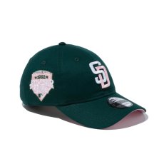 画像3: NEW ERA  9TWENTY MLB Pink Pack サンディエゴ・パドレス ダークグリーン ピンクアンダーバイザー (ダークグリーン) (3)