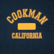 画像2: COOKMAN  Tシャツ Flock Team Logo (Navy) (2)