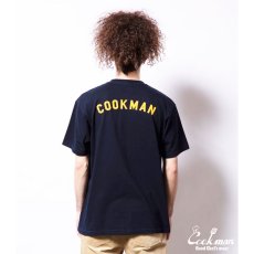 画像17: COOKMAN  Tシャツ Flock Team Logo (Navy) (17)