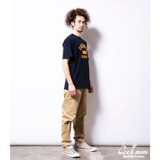 画像12: COOKMAN  Tシャツ Flock Team Logo (Navy) (12)