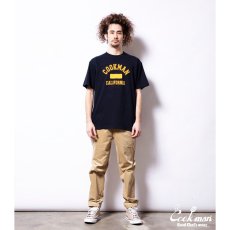 画像11: COOKMAN  Tシャツ Flock Team Logo (Navy) (11)