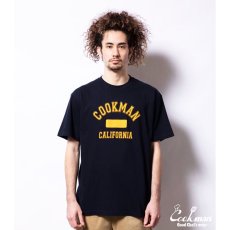 画像16: COOKMAN  Tシャツ Flock Team Logo (Navy) (16)