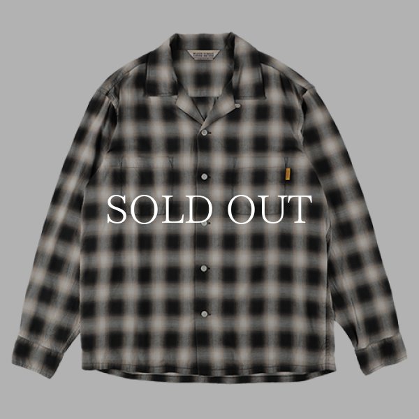 12,900円スタンダードカリフォルニアSD Ombre Check Shirt yellow