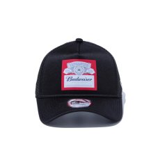 画像3: NEW ERA  9FORTY A-Frame トラッカー Budweiser バドワイザー ラベルロゴ (ブラック) (3)