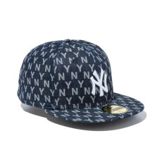 画像3: NEW ERA  59FIFTY Denim Monogram ニューヨーク・ヤンキース デニム (モノグラム) (3)