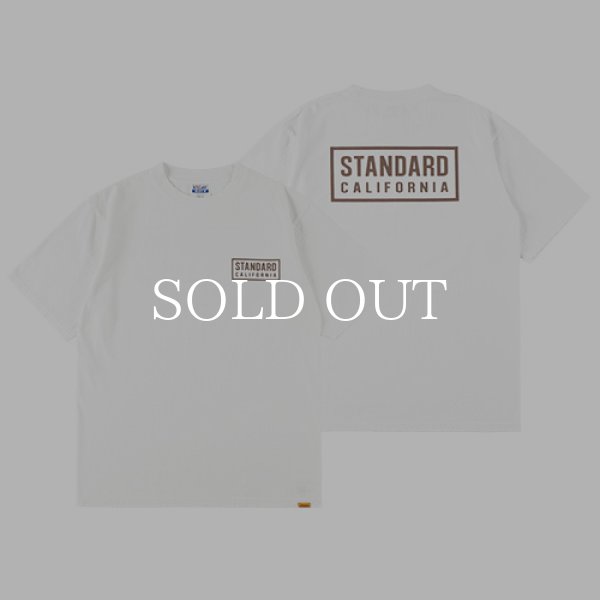 STANDARD CALIFORNIA SD Heavyweight Box Logo T (White) TSOSS090