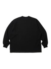 画像3: COOTIE   Inlay Sweat L/S Tee (Black) (3)