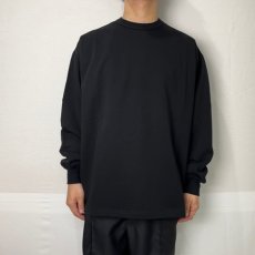 画像4: COOTIE   Inlay Sweat L/S Tee (Black) (4)