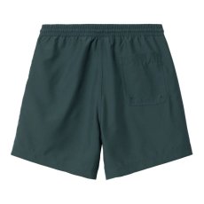 画像2: CARHARTT WIP  CHASE SWIM TRUNKS (Botanic / Gold) (2)