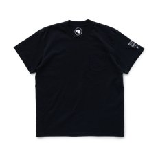 画像1: RATS  CREW NECK POCKET TEE REGULAR SILHOUETTE (BLACK) (1)