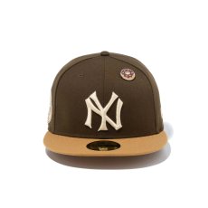 画像3: NEW ERA  59FIFTY MLB Doughnut ドーナツ クーパーズタウン ニューヨーク・ヤンキース ウォルナット ウィートバイザー (ウォルナット) (3)