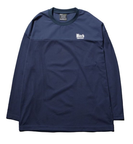 Back Channel MESH LONG SLEEVE T (NAVY) 2323206 公式通販