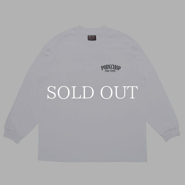 PORKCHOP GARAGE SUPPLY PORK BACK L/S TEE (WHITE) P0255 公式通販