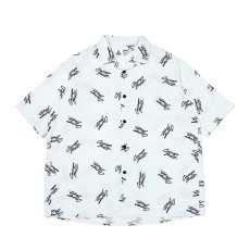 画像1: CHALLENGER  S/S MULTI SIGNATURE SHIRT (WHITE) (1)