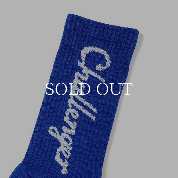 CHALLENGER LOGO SOCKS (BLUE) CLG-AC 023-024 公式通販