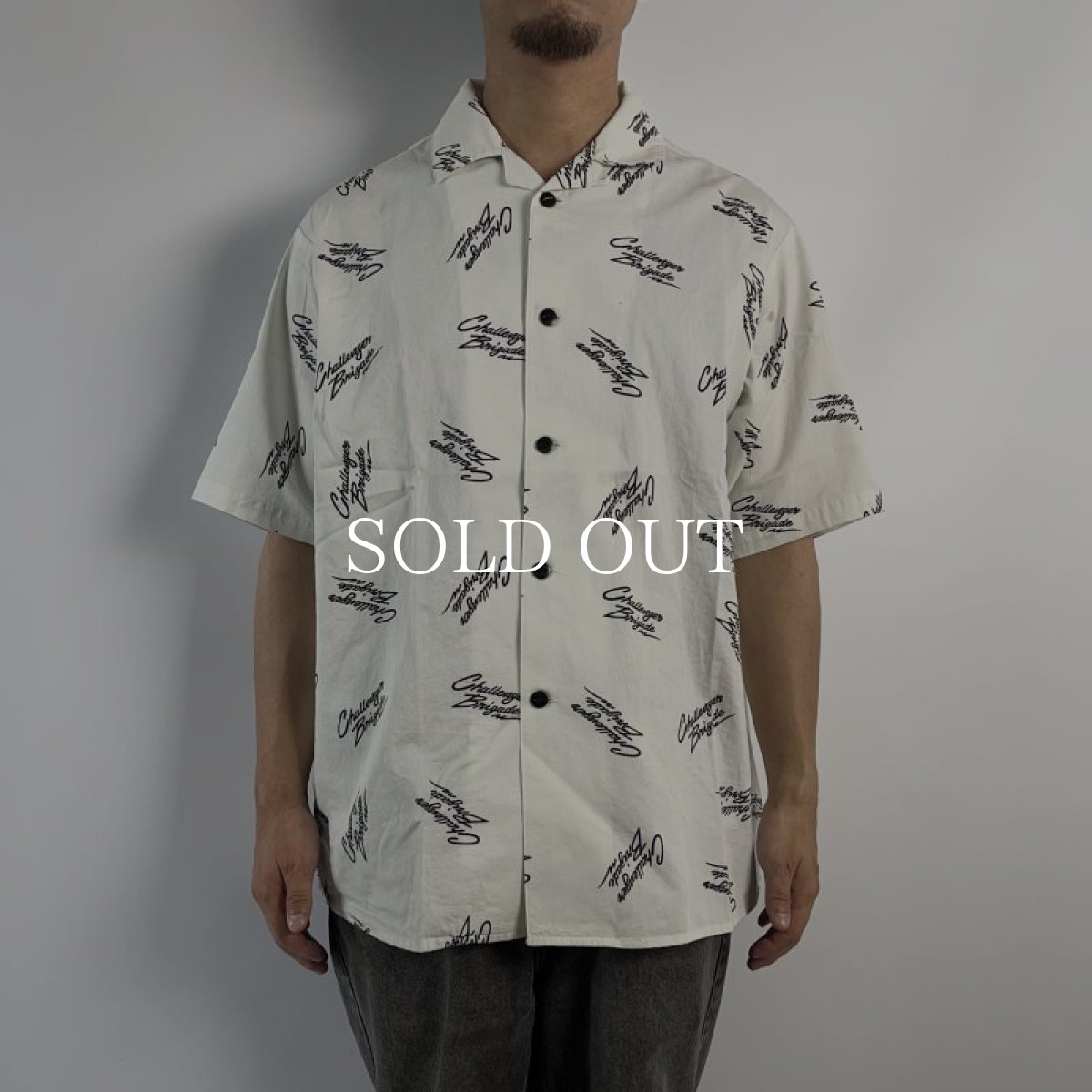 Challenger S/S MULTI SIGNATURE SHIRT L