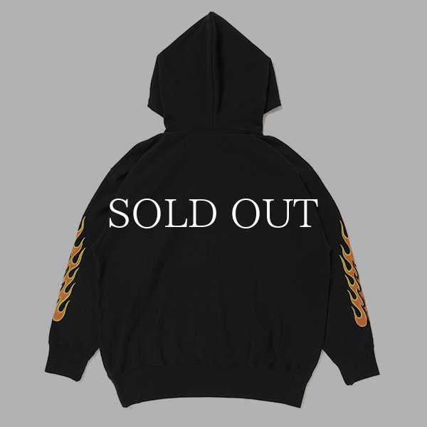 CHALLENGER FLAMES HOODIE (BLACK) CLG-SW 023-006 公式通販