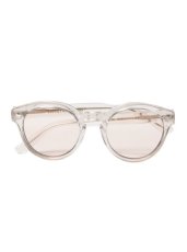 画像1: COOTIE   Raza Round Glasses (Clear×Light Brown) (1)