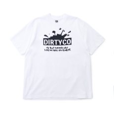 画像1: RATS  DIRTYCO TEE (WHITE) (1)