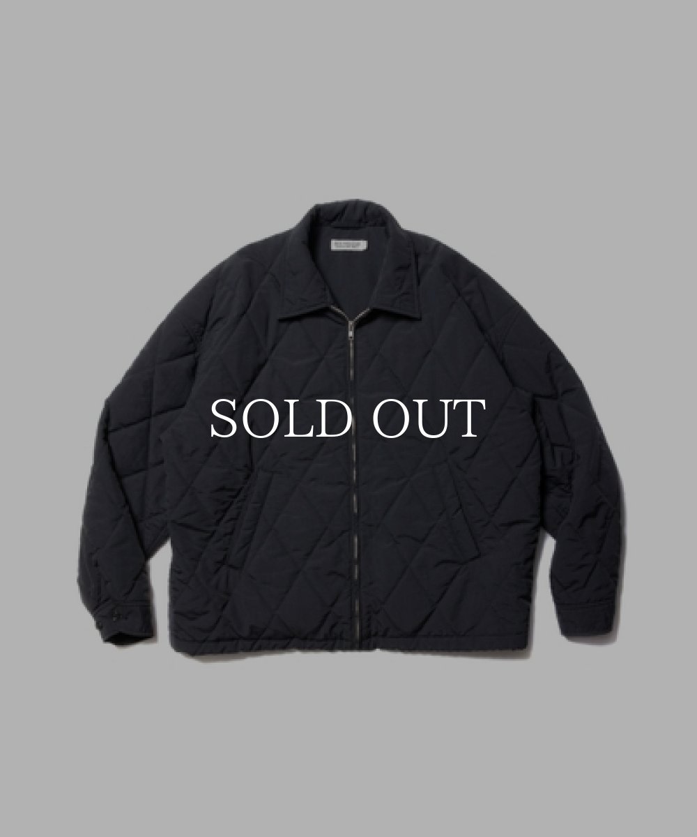 画像1: COOTIE   Nylon Quilting Drizzler Jacket (Black×Black) (1)