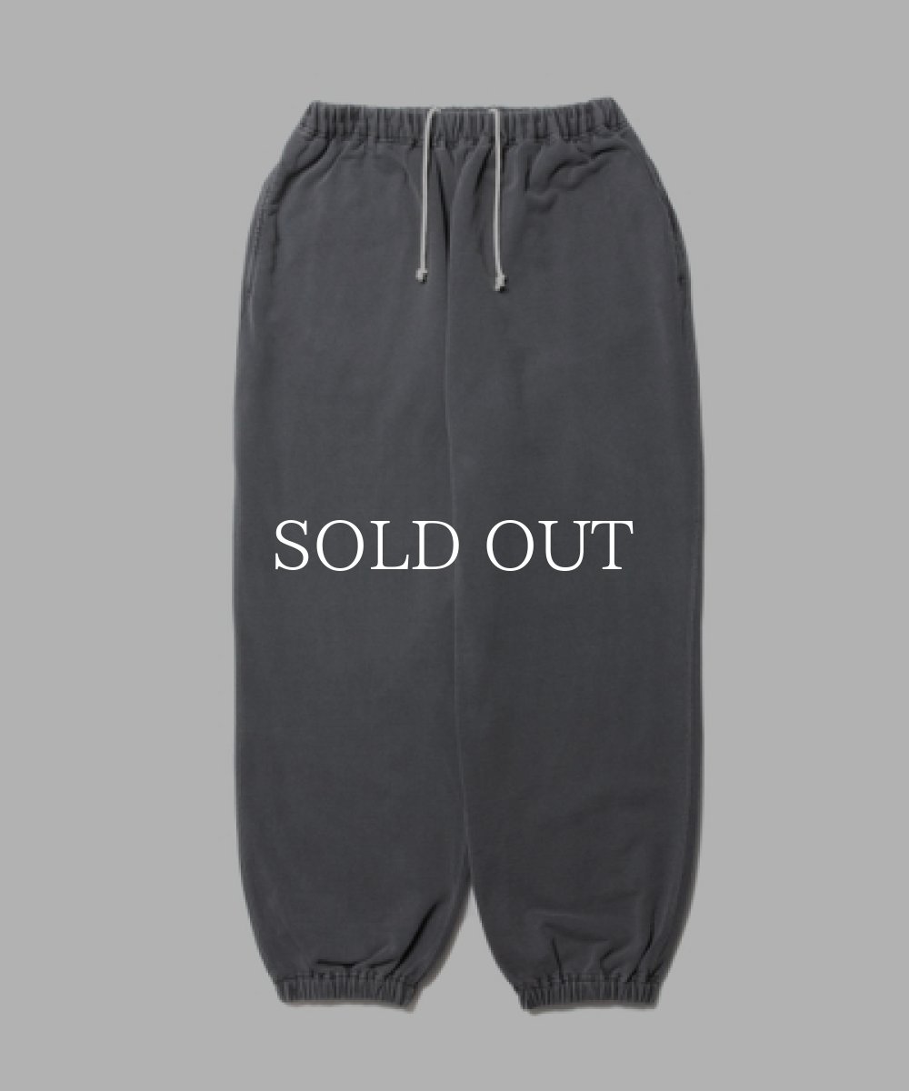 画像1: COOTIE   Pigment Dyed Open End Yarn Sweat Pants (Black) (1)