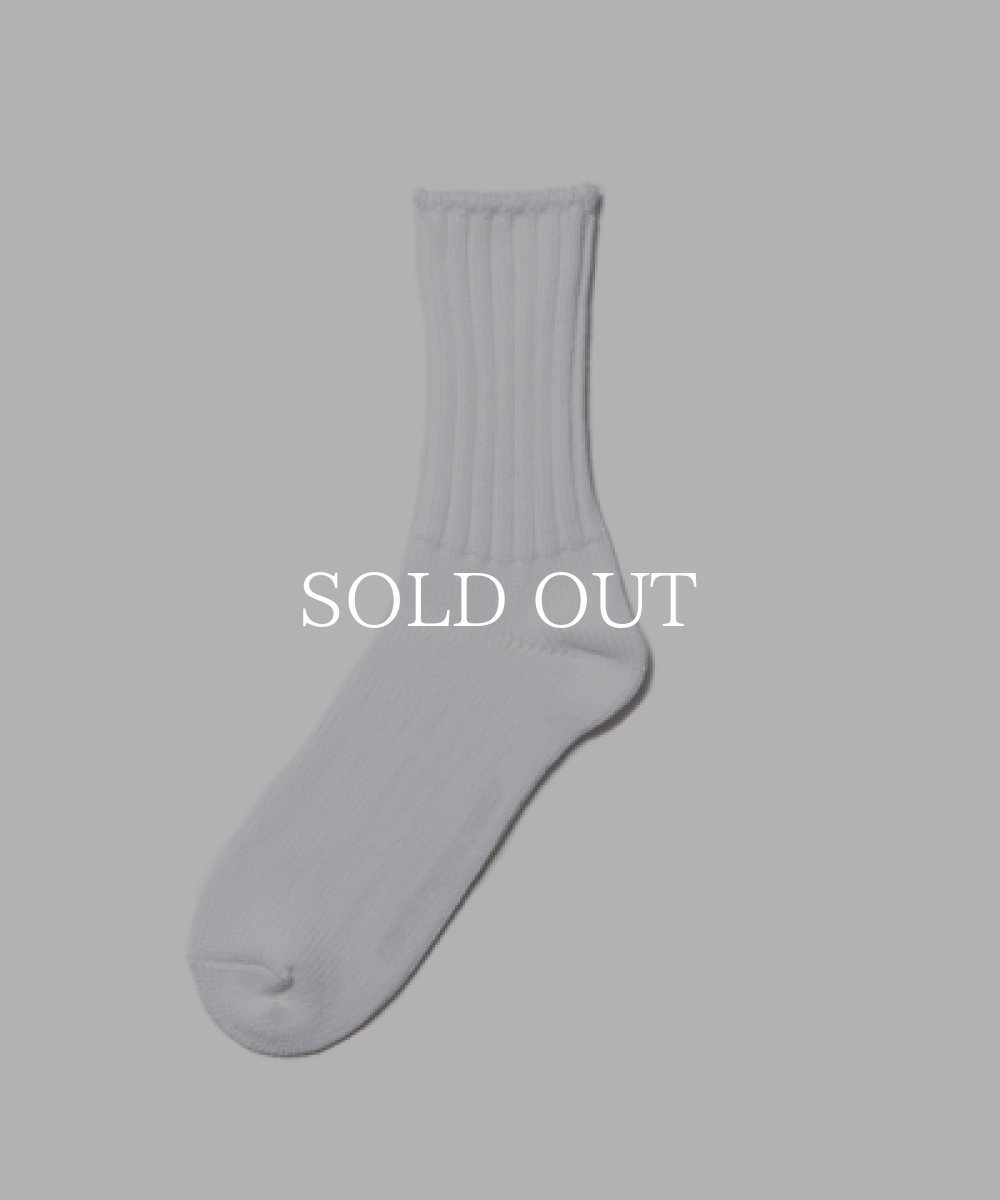 画像1: COOTIE   Raza Lowgauge Socks (White) (1)