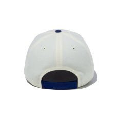 画像3: NEW ERA  9FORTY MLB 2-Tone ロサンゼルス・ドジャース クロームホワイト ダークロイヤルバイザー (クロームホワイト) (3)