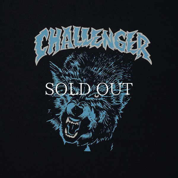 CHALLENGER THUNDER WOLF TEE (BLACK) CLG-TS 023-033 公式通販