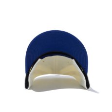 画像5: NEW ERA  9FORTY MLB 2-Tone ロサンゼルス・ドジャース クロームホワイト ダークロイヤルバイザー (クロームホワイト) (5)