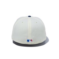 画像4: NEW ERA  59FIFTY MLB 2-Tone ロサンゼルス・ドジャース クロームホワイト ダークロイヤルバイザー (クロームホワイト) (4)