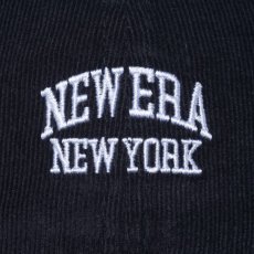 画像8: NEW ERA  9TWENTY Micro Corduroy マイクロコーデュロイ アーチロゴ ブラック (ブラック) (8)