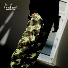 画像20: COOKMAN  Chef Pants Chidori Camo Green (Green) (20)