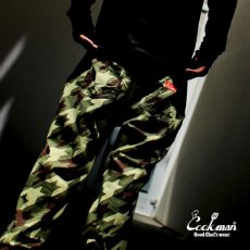 画像21: COOKMAN  Chef Pants Chidori Camo Green (Green) (21)